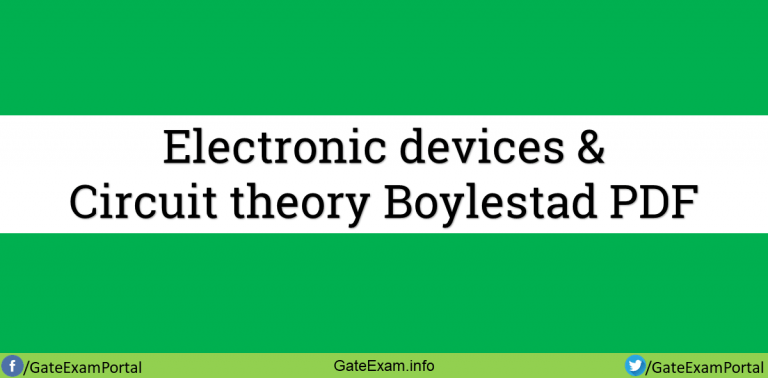 Electronic Devices And Circuit Theory 11th Edition+solutions Boylestad ...