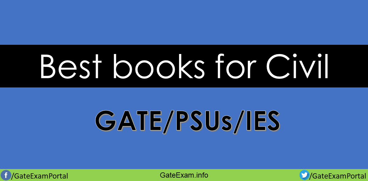 Best Books for GATE Civil Engineering 2021 Gate Exam info